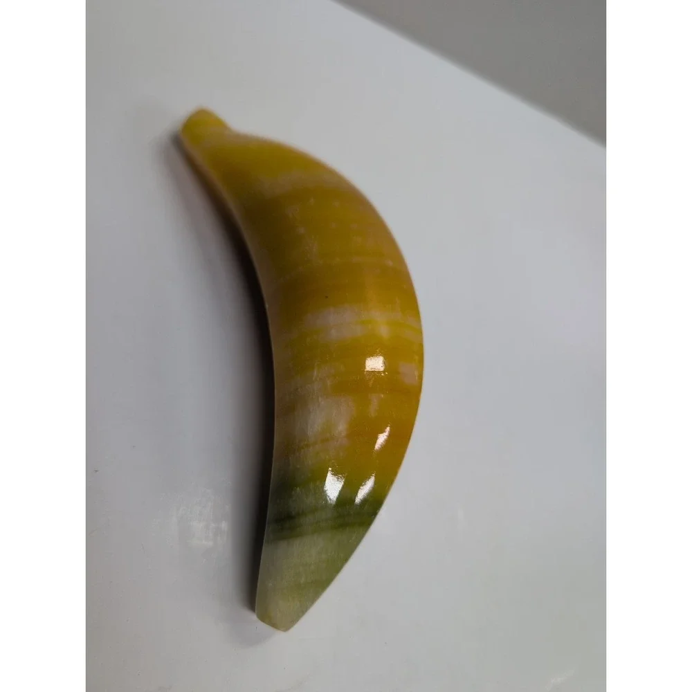 VINTAGE ALABASTER MARBLE‎ BANANA